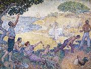 Paul Signac in the time of harmony USA oil painting artist